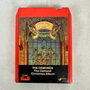 The Osmonds Christmas Album 8-Track Tape Polydor 1976 Holiday Music Album
